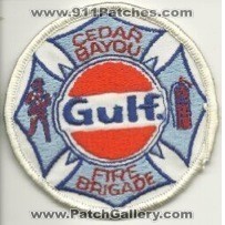 Gulf Cedar Bayou Fire Brigade (Texas)
Thanks to Mark Hetzel Sr. for this scan.
