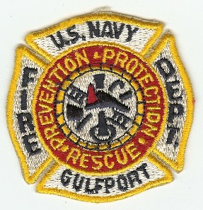 Gulfport Naval Station Fire Dept
Thanks to PaulsFirePatches.com for this scan.
Keywords: mississippi us navy department rescue