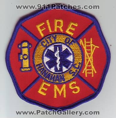 Hanahan Fire EMS (South Carolina)
Thanks to Dave Slade for this scan.
Keywords: department dept. s.c. city of