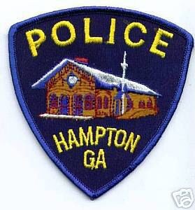 Hampton Police
Thanks to apdsgt for this scan.
Keywords: georgia