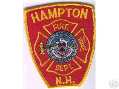 Hampton Fire Dept
Thanks to Brent Kimberland for this scan.
Keywords: new hampshire department town of