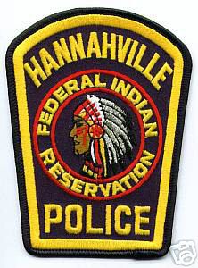 Hannahville Police Federal Indian Reservation (Michigan)
Thanks to apdsgt for this scan.
