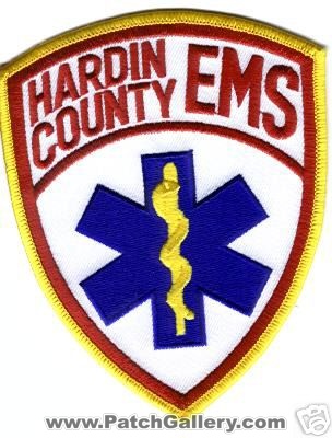 Hardin County EMS (UNKNOWN STATE)
Thanks to Mark Stampfl for this scan.
