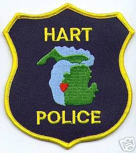 Hart Police (Michigan)
Thanks to apdsgt for this scan.
