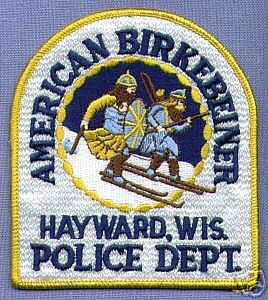 Hayward Police Dept (Wisconsin)
Thanks to apdsgt for this scan.
Keywords: department