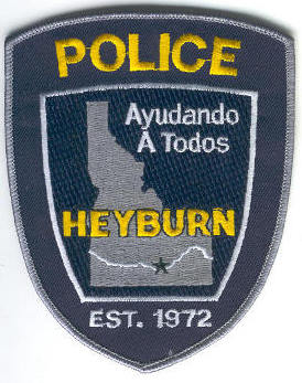 Heyburn Police
Thanks to Enforcer31.com for this scan.
Keywords: idaho