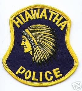 Hiawatha Police (Kansas)
Thanks to apdsgt for this scan.
