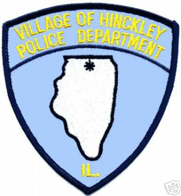 Hinckley Police Department (Illinois)
Thanks to Jason Bragg for this scan.
Keywords: village of