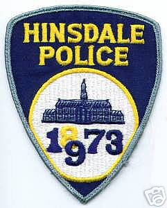 Hinsdale Police (Illinois)
Thanks to apdsgt for this scan.
