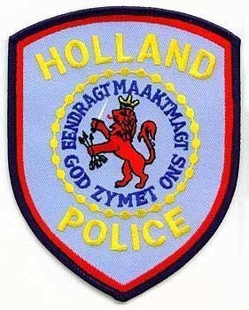 Holland Police (Michigan)
Thanks to apdsgt for this scan.
