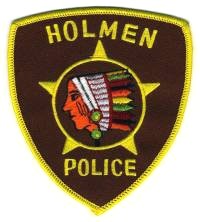 Holmen Police (Wisconsin)
Thanks to BensPatchCollection.com for this scan.
