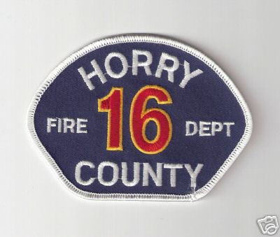 Horry County Fire Dist 16
Thanks to Bob Brooks for this scan.
Keywords: south carolina district dept department