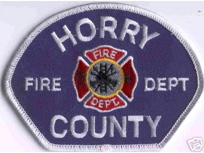 Horry County Fire Dept
Thanks to Brent Kimberland for this scan.
Keywords: south carolina department