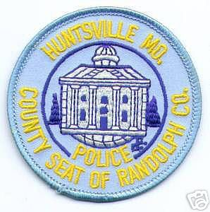 Huntsville Police (Missouri)
Thanks to apdsgt for this scan.
