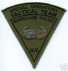 Hurricane Police Special Operations Tactical Team (West Virginia)
Thanks to apdsgt for this scan.
Keywords: sott