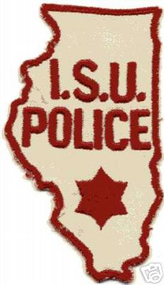Illinois State University Police
Thanks to Jason Bragg for this scan.
Keywords: isu i.s.u.
