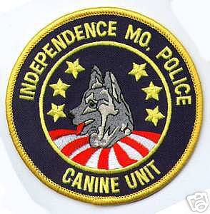 Independence Police Canine Unit (Missouri)
Thanks to apdsgt for this scan.
Keywords: k-9 k9
