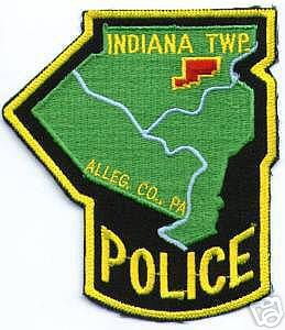 Indiana Twp Police (Pennsylvania)
Thanks to apdsgt for this scan.
Keywords: township