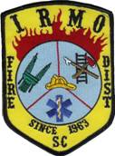 Irmo Fire Dist
Thanks to Irmo Chief Mike Sonefeld for this scan.
(Confirmed)
www.irmofire.org
Used from: 1990-2003
Keywords: south carolina district