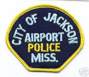 Jackson Airport Police (Mississippi)
Thanks to apdsgt for this scan.
Keywords: city of