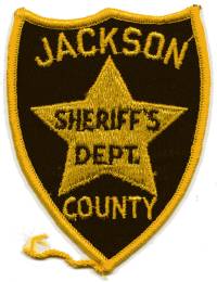 Jackson County Sheriff's Dept (Alabama)
Thanks to BensPatchCollection.com for this scan.
Keywords: sheriffs department