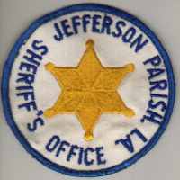 Jefferson Parish Sheriff's Office
Thanks to BlueLineDesigns.net for this scan.
Keywords: louisiana sheriffs