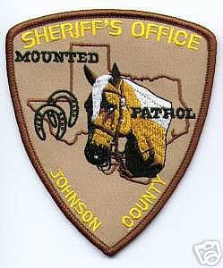 Johnson County Sheriff's Office Mounted Patrol (Texas)
Thanks to apdsgt for this scan.
Keywords: sheriffs
