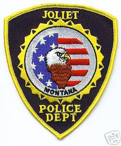 Joliet Police Dept (Montana)
Thanks to apdsgt for this scan.
Keywords: department