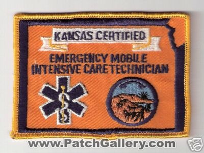 Kansas State Emergency Mobile Intensive Care Technician
Thanks to Bob Brooks for this scan.
Keywords: ems emict certified