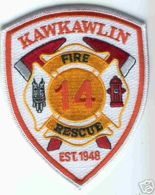 Kawkawlin Fire Rescue
Thanks to Brent Kimberland for this scan.
Keywords: michigan 14