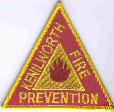 Kenilworth Fire Prevention
Thanks to Brent Kimberland for this scan.
Keywords: new jersey