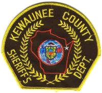 Kewaunee County Sheriff's Dept (Wisconsin)
Thanks to BensPatchCollection.com for this scan.
Keywords: sheriffs department