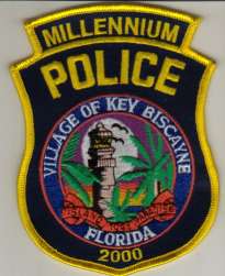 Key Biscayne Police Millennium 2000
Thanks to BlueLineDesigns.net for this scan.
Keywords: florida village of