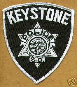 Keystone Police (South Dakota)
Thanks to apdsgt for this scan.
