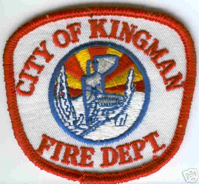 Kingman Fire Dept
Thanks to Brent Kimberland for this scan.
Keywords: arizona department city of