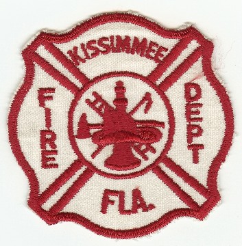 Kissimmee Fire Dept
Thanks to PaulsFirePatches.com for this scan.
Keywords: florida department