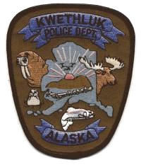 Kwethluk Police Dept (Alaska)
Thanks to BensPatchCollection.com for this scan.
Keywords: department