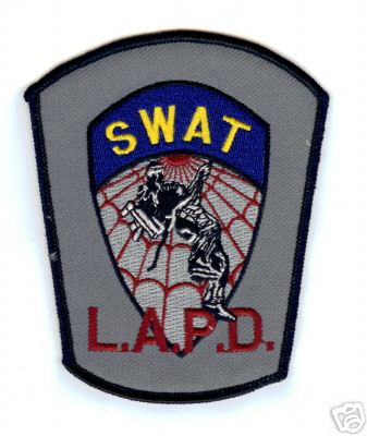 Los Angeles Police SWAT
Thanks to PaulsFirePatches.com for this scan.
Keywords: california lapd l.a.p.d. department
