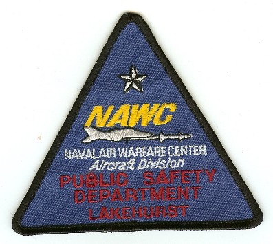 Lakehurst NAWC DPS
Thanks to PaulsFirePatches.com for this scan.
Keywords: new jersey fire naval airwarefare center aircraft division public safety department
