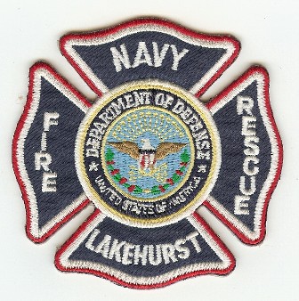 Lakehurst Fire Rescue
Thanks to PaulsFirePatches.com for this scan.
Keywords: new jersey us navy department of defense