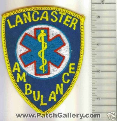 Lancaster Ambulance (Massachusetts)
Thanks to Mark C Barilovich for this scan.
Keywords: ems