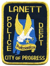 Lanett Police Dept (Alabama)
Thanks to BensPatchCollection.com for this scan.
Keywords: department