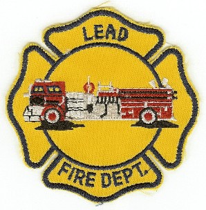 Lead Fire Dept
Thanks to PaulsFirePatches.com for this scan.
Keywords: south dakota department