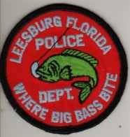 Leesburg Police Dept
Thanks to BlueLineDesigns.net for this scan.
Keywords: florida department
