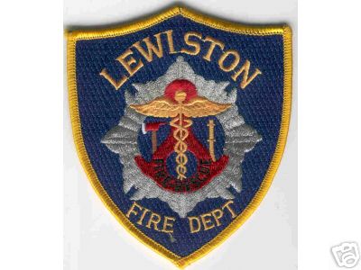 Lewiston Fire Dept
Thanks to Brent Kimberland for this scan.
Keywords: idaho department