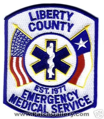 Liberty County Emergency Medical Service
Thanks to Mark Stampfl for this scan.
Keywords: texas ems