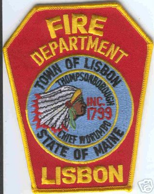 Lisbon Fire Department
Thanks to Brent Kimberland for this scan.
Keywords: maine town of