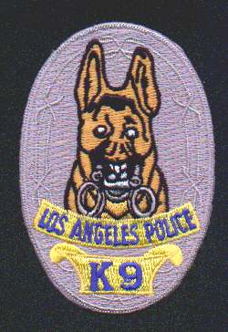 Los Angeles Police K-9
Thanks to EmblemAndPatchSales.com for this scan.
Keywords: california lapd k9