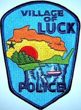 Luck Police
Thanks to Chris Rhew for this picture.
Keywords: wisconsin village of