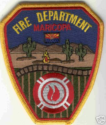 Maricopa Fire Department
Thanks to Brent Kimberland for this scan.
Keywords: arizona